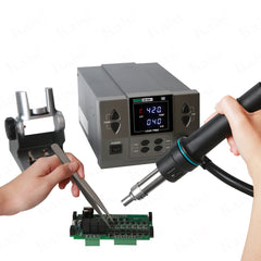 sugon 8610d+ hot air gun new model mobile phone repair, motherboard CPU removal, high wind power 1000w