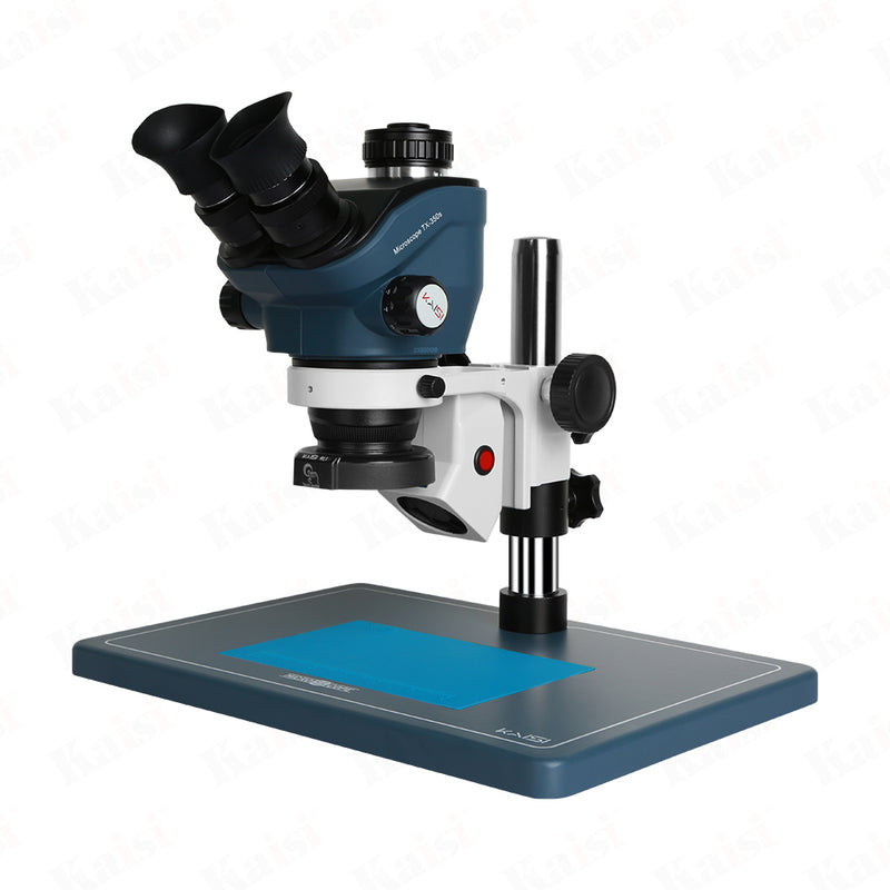 kaisi TX-350S microscope Mobile phone repair microscope triocular continuous zoom can be connected to the display 7-50X