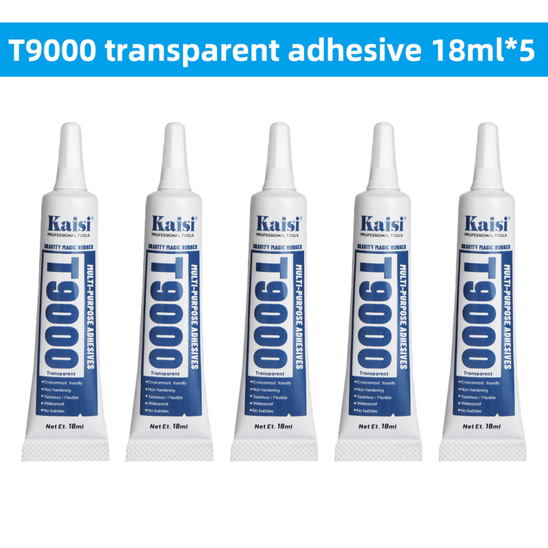 kaisi T9000 mobile phone screen glue, mobile phone frame glue, touch repair agent, sticky transparent glue, black glue mobile phone repair agent