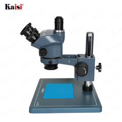 KAISI 37050 three-lens continuous zoom microscope can be connected to the display board repair to view defects and other blue models