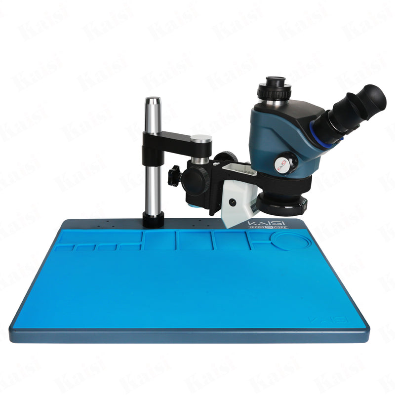 kaisi TX-350Splus7X-50X zoom stereo microscope folding stand large base suitable for mobile phone PCB repair