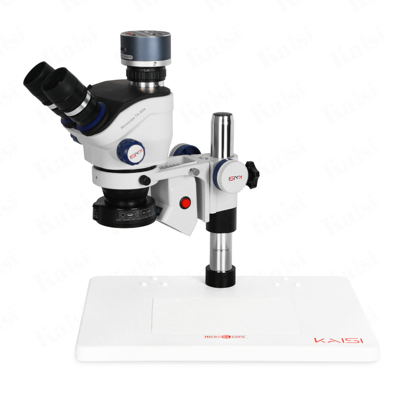 Kaisi 350e 1.3+ microscope mobile phone repair HD trinocular microscope motherboard CPU repair