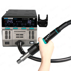 SUGON 8650pro hot air gun curve working mode digital display intelligent hot air desoldering station BGA PCB chip repair tool