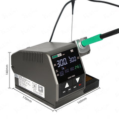 SUGON T61 soldering station 400w high power, suitable for automobile repair and electronic repair, instant tin melting and good motherboard repair effect