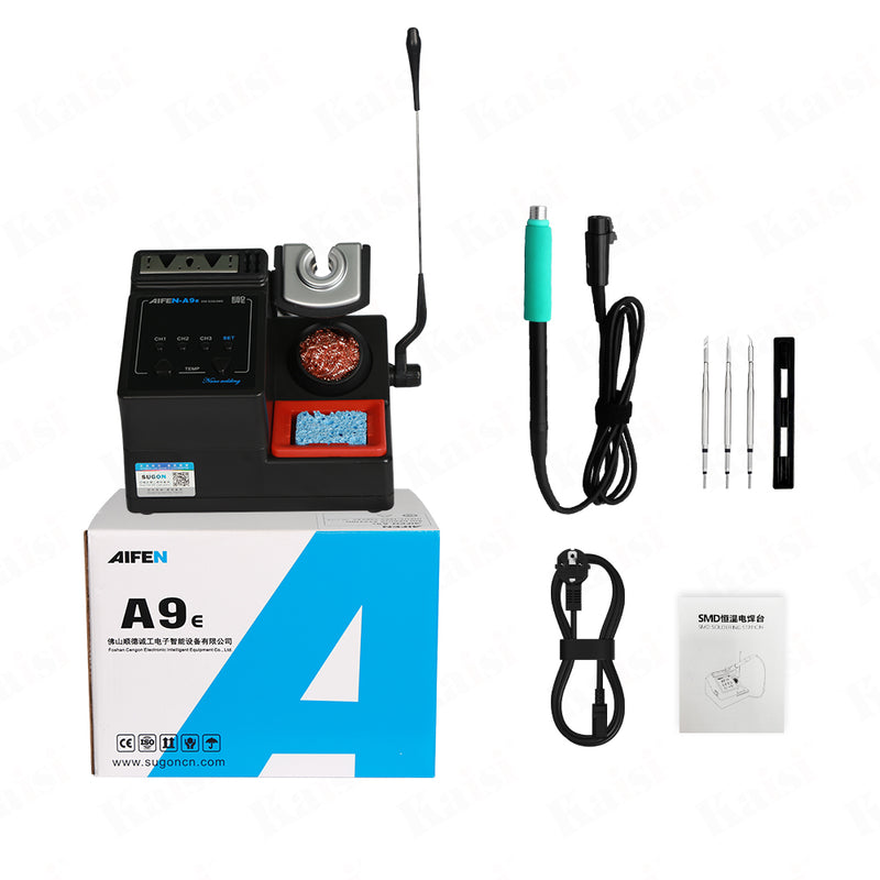 AIFEN A9E Soldering Station Compatible Original Soldering Iron Tip 210/245/115 Handle Lead-free Electronic Welding Rework Station