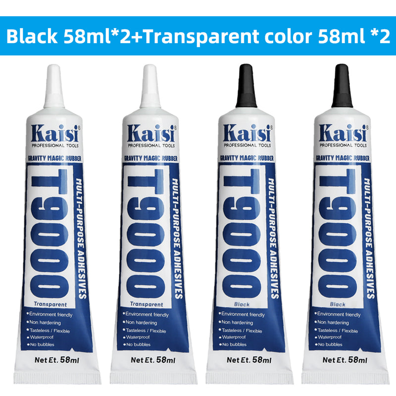 kaisi T9000 mobile phone screen glue, mobile phone frame glue, touch repair agent, sticky transparent glue, black glue mobile phone repair agent