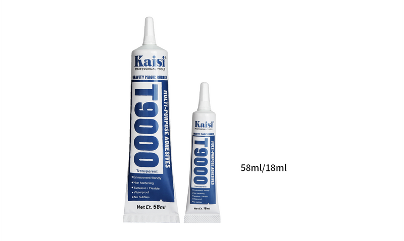 kaisi T9000 mobile phone screen glue, mobile phone frame glue, touch repair agent, sticky transparent glue, black glue mobile phone repair agent