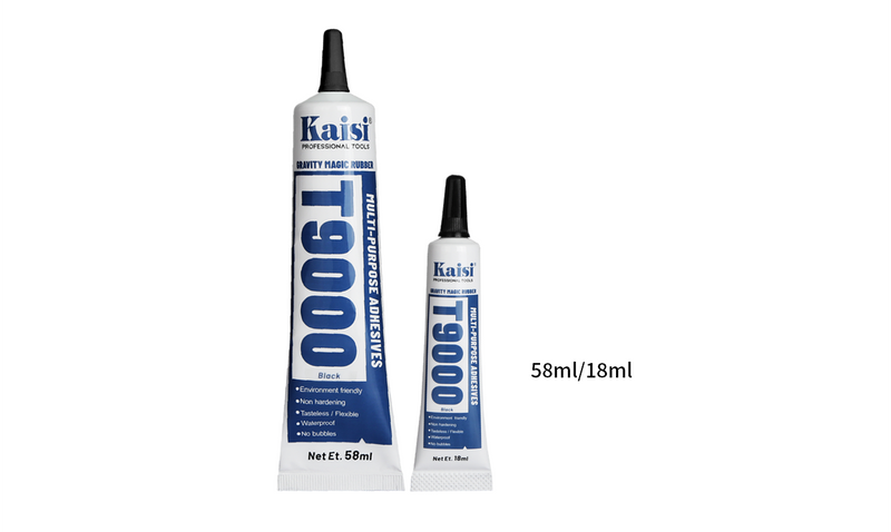 kaisi T9000 mobile phone screen glue, mobile phone frame glue, touch repair agent, sticky transparent glue, black glue mobile phone repair agent