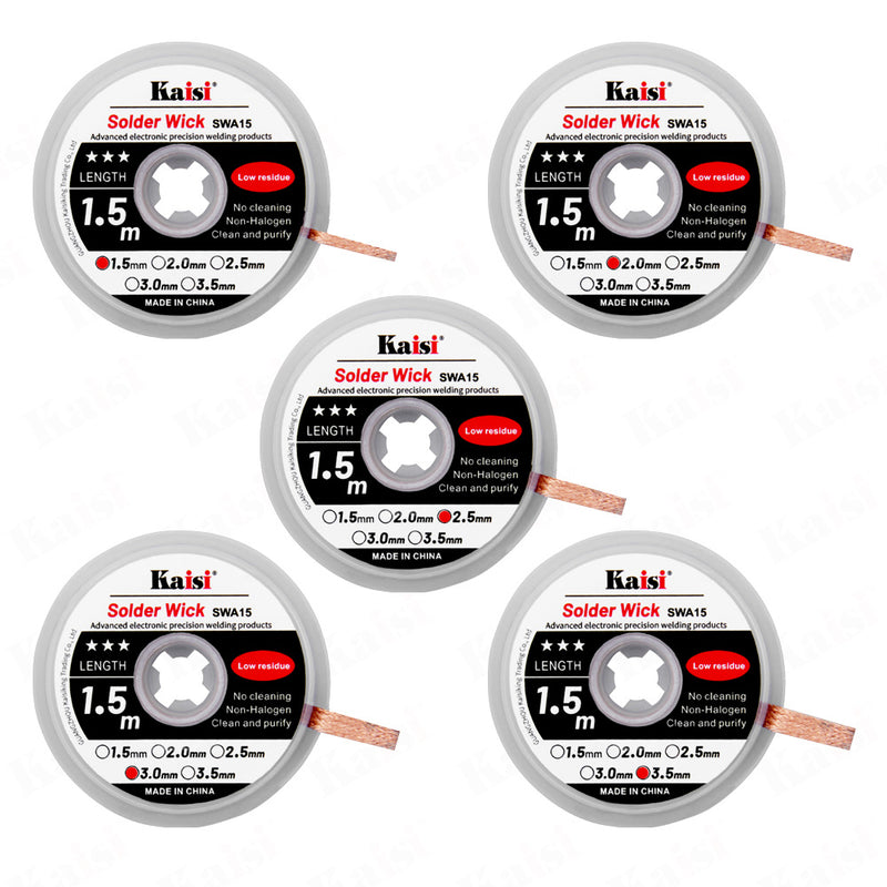 Kaisi powerful soldering line to remove tin and remove tin with mobile phone repair and cleaning solder spots slag tin cleaning