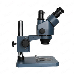 KAISI 37045 Trinocular Stereo Microscope.High resolution, high flatness and contrast, the image is clear and sharp.  Sharp stereoscopic upright image with wide field of vision. Precise alignment reduces eye strain during prolonged viewing.
